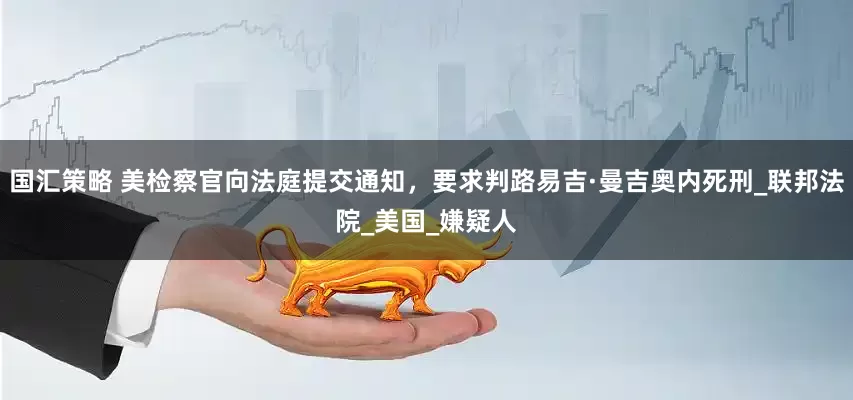 国汇策略 美检察官向法庭提交通知，要求判路易吉·曼吉奥内死刑_联邦法院_美国_嫌疑人